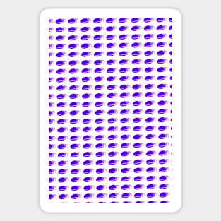 Purple Pill bottle pattern Sticker